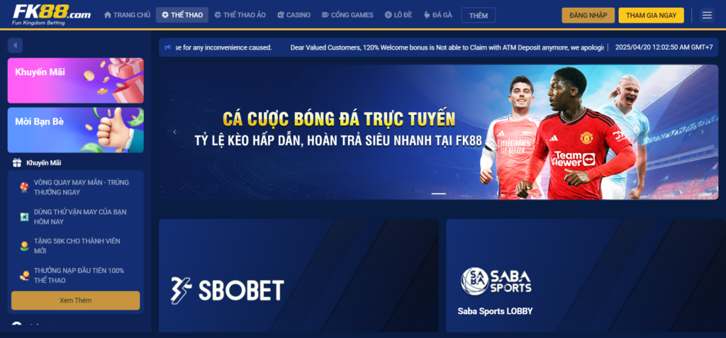 FK88 Thể thao